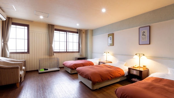 【ワンちゃんと一緒】デラックストリプル禁煙 31平米以上